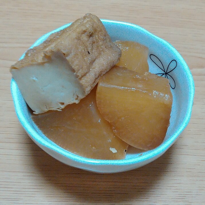 大根と厚揚げの煮物